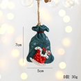thumbnail image 1 of Artesanías de decoración navideña, colgante de resina pequeño, diseño de patrón de Reno de caballo lindo, colgante de árbol de Navidad, decoraciones de árbol de Navidad, 1 of 4