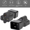 thumbnail image 3 of Computer Power Adapter, 20A 125V 2500W Insulating IEC320 C20 To Nema 5-15 20R Power Adapter  for Laptop, 3 of 8