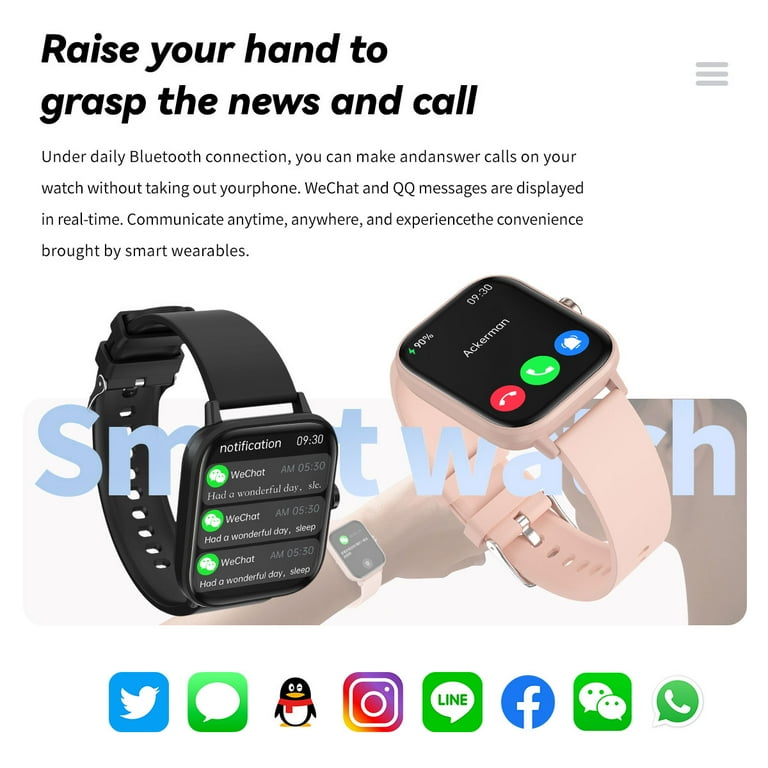 Fengqingyang Smartwatch for Men(Answer/Make Calls), 2025 Latest
