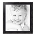 thumbnail image 2 of ArtToFrames 14" x 15" Distressed Black Picture Frame, 14x15 inch Black Wood Poster Frame (WOM-4592), 5 Pack, 2 of 7