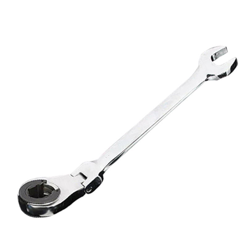 15mm Tubing Ratchet Wrench with Head Mirror Polishing Maintain Repair