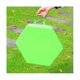 thumbnail image 4 of Outdoor Picnic Camping Portable Cushion PU Leather Hand Square Round Hexagonal Cushion Office Chair Cushion 3, 4 of 5