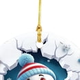 thumbnail image 2 of Decoraciones Navideñas Muñeco Nieve Dibujos Animados WDOplteas, 2 of 9