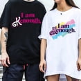 thumbnail image 2 of Camiseta divertida con letras para hombre y mujer, camisa con estampado de I Am kensemble Y2k, Harajuku Vintage, Tops de estilo coreano, 2 of 4