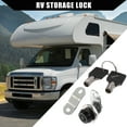 thumbnail image 3 of Unique Bargains Ensemble de 3 Serrures de Camping-Car 5/8 Pouce avec 6 Clés Serrures de Porte de Rangement pour Armoire à Fichiers Boîte à Outils, 3 of 7