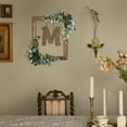 thumbnail image 4 of BKER Wooden Alphabet Wreath For Wall Home Living Room Bedroom Decorative Letter Sign With Hook And Rope For DIY Word Display, 4 of 6