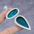 thumbnail image 4 of Blue Labradorite Handmade 925 Sterling Silver Jewelry Pendant 3.55", 4 of 4