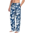 thumbnail image 2 of Xecao Rose Flowers Men's Straight Lounge Pajama Pants: The Ultimate in Comfortable Sleepwear, 2 of 9