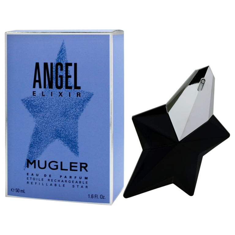 ミュグレー　香水　ANGEL Elixir Thierry Mugler Angel Elixir Perfume, 1.6 oz EDP Refillable Spray