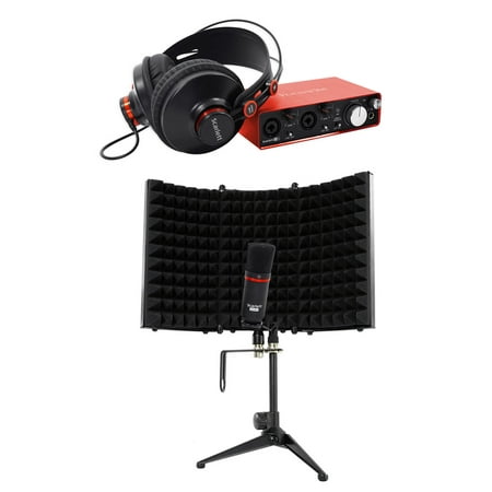 Focusrite SCARLETT STUDIO 2i2 2nd Gen 192kHz USB 2.0 Audio Interface Bundle