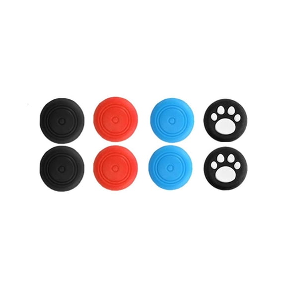 8pcs Silicone Joystick Grip Caps for NS2 Game Controller Rocker Cover Caps