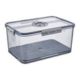 thumbnail image 1 of Cqxid Closure Bags & lids & Boxes Under $30 Bread Airtight Bread For Kitchen Counter Time Recording Bread Box With Lid Plastic Bread With Air Bread Loaf For Bun Sandwich, 1 of 8