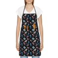 thumbnail image 3 of Easygdp Play Hockey Apron Waterdrop Resistant with 2 Pockets,Oil Resistant Cooking Kitchen Chef Apron for Women Men, 3 of 7