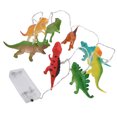 thumbnail image 4 of Battery Operated String Lights, Warm White Light IP43 Waterproof Dinosaur String Lights Romantic  for Gardens for Children for Homes, 4 of 8
