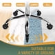 thumbnail image 5 of Silla Taburete Rodante FREKYROCK Ajustable en Altura con Respaldo, 5 of 9