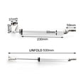 thumbnail image 3 of Automatic Spring Door Closer 90 Degrees Positioning Stop Buffer Speed Adjustment Door Closing Device Furniture Door Hardware ,Long Lasting, 3 of 8