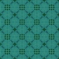 thumbnail image 1 of Ahgly Tapis de Zone Carré Lavable en Machine, Turquoise Foncé Vert, 6 Pieds Carré, 1 of 7