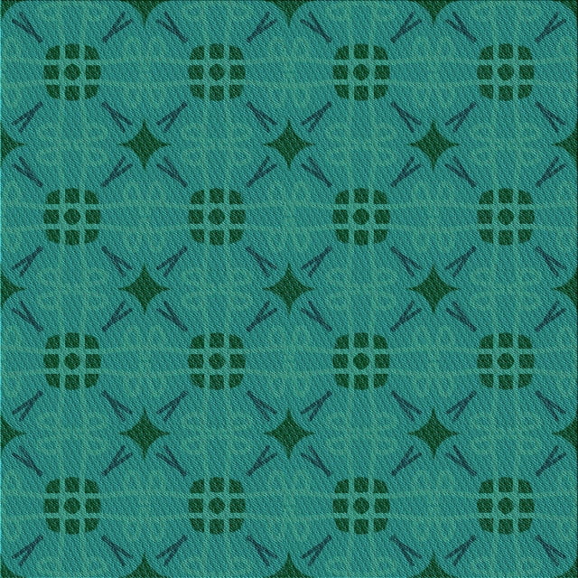 Ahgly Company Machine Washable Indoor Square Transitional Dark Turquoise Green Area Rugs, 4' Square