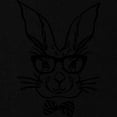 thumbnail image 2 of CafePress - Cute Hipster Easter Bunny Maternity T Shirt - Maternity Dark T-Shirt, 2 of 3