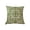 Green, variant on Embroidered Canvas Decorative Pillowcase, 18x18 Throw Pillow Cover for Sofa Bed Living Room, Farmhouse Home Decor, Beige Green Available