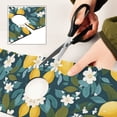 thumbnail image 6 of Yayeee Faucet Mat for Kitchen Sink 30" Diatomite Long Splash Guard Pad, Green Lemon Leaves, 6 of 7