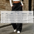 thumbnail image 3 of CQONEPT Cargo Pants for Women High Waist Baggy Casual Baggy Comfy Parachute Trousers Loose Fit Y2k Streetwear Hiking Pant with Pockets M, 3 of 7