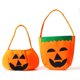 thumbnail image 1 of Bolsas de dulces de calabaza de Halloween para niños, bolsas de truco o trato, bolso de mano no tejido para bolsa de regalo (2 unidades), 1 of 5