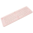 thumbnail image 1 of Foldable  Keyboard, Slim Design and Secure Magnets, Portable  Keyboard for Phone Tablet Laptop, 67 Keys Compact Keyboard Rechargeable, 1 of 7