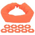 thumbnail image 1 of Phenofice 10Pcs Weighted Cone Bags Flexible Material Street Cone Sand Bags for Weather Resistance, 1 of 7