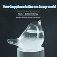 thumbnail image 3 of Hbdhejl Glass Glass Forecaster Weather Liquid Weather Barometer 30Ml Desktop Home, 3 of 9