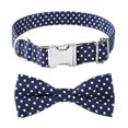 thumbnail image 1 of Lionet Paws Collar para perros y gatos con pajarita, suave y cómodo, collar ajustable para pajarita, 1 of 5