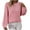 Pink, variant on Giftesty Sweaters for Women Plus Size Womens Casual Solid Long Sleeved Sweater Tops