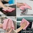 thumbnail image 3 of Reusable Microfiber Paper Towels Roll, Beneathk Microfiber Paper Towels Roll, Reusable Paper Towels Washable Roll, Scratch Free, Ultra Absorbent Dish Rags for Kitchen, Car, Dishes (Green), 3 of 7