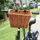 thumbnail image 5 of Cesta de bicicleta para niños Cesta de bicicleta de manillar delantero de mimbre de montaña desmontable FLhrweasw Nuevo, 5 of 8