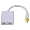 thumbnail image 4 of Digital SPDIF Optical Audio Splitter 2 Way Toslink Splitter Adapter, 4 of 7