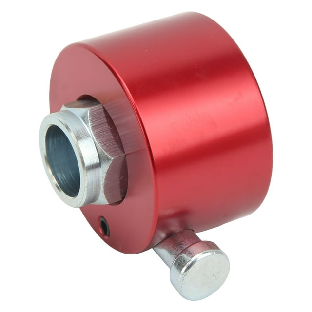 Kit De Dégagement Rapide Du Volant, Adaptateur De Moyeu De Volant Professionnel De Haute Précision Et Résistant Avec Bouton Poussoir Pour Volant à 3 Trous Rouge