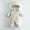 White, variant on Eltusu Boys Ski Jumpsuits, Thermal Long Sleeve Hooded Windproof Winter Coats Light Blue Size 1-4 T