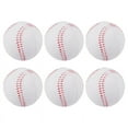 thumbnail image 1 of 6X Sport Baseball Reduced Impact Baseball 10Inch Adult Youth Soft Ball for Game Competition Pitching Catching Training, 1 of 5