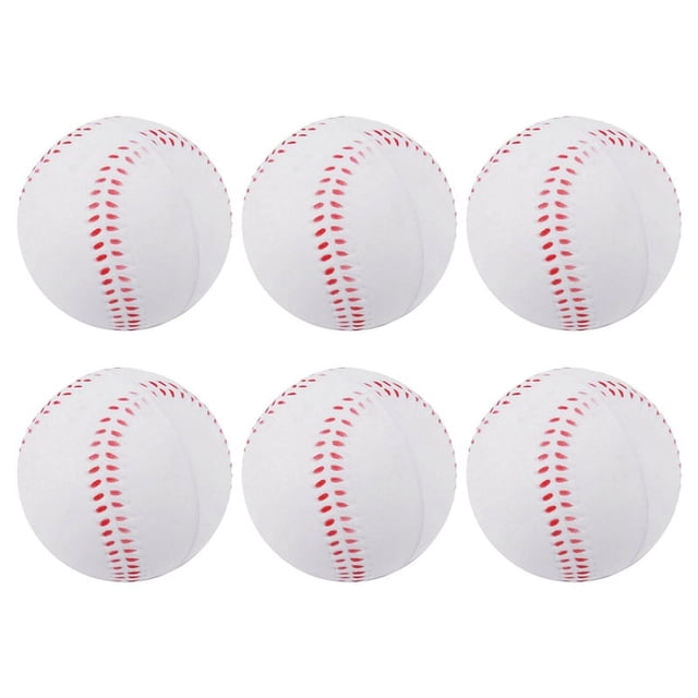 6X Sport Baseball Reduced Impact Baseball 10Inch Adult Youth Soft Ball for Game Competition Pitching Catching Training