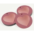 thumbnail image 3 of Inkdotpot Real Rose Gold Foil Made With Love Wedding Tags Favor Hang Paper Tags 50 Pieces, 3 of 6