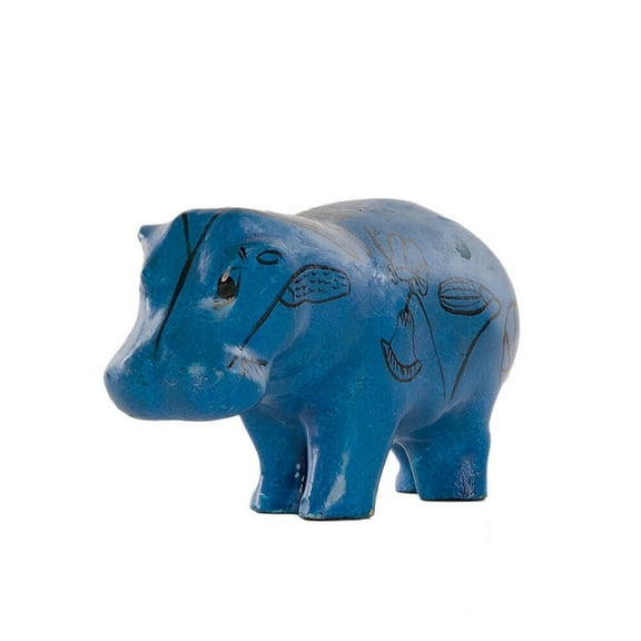 The Statue of Hippopotamus Pharaonic burial gift - Certified Museum Reproduction