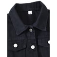 thumbnail image 4 of Avamo Women Waistcoats Sleeveless Lapel Vest Button Up Waistcoat with Pockets, 4 of 9