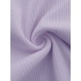 thumbnail image 7 of DARING DIVA Women's Cotton Knit Ribbed Elastic Waist Loungewear M Purple, 7 of 7