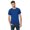 Royal Blue, variant on Unisex Fine Jersey Crew Tee in Red XL 9500
