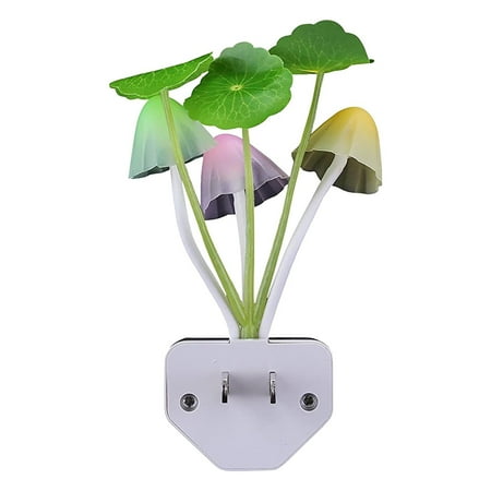 

Clearance Light Control Leaf Light LED Color Changing Night Light US Plug