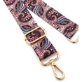 thumbnail image 3 of LAICAIW Grand Bandoulière, Sangle de Sac à Main Réglable Style Guitare avec Boucle Dorée, Remplacement de Sangles Tissées pour Sacs à Main (3,8 cm) Couleur29, 3 of 5
