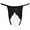 Black, variant on Ketyyh-chn99 Panties for Ladies 2024 Ladies Briefs Panties Thongs Women Tassel Mesh Pearl Briefs Hollow Out Panties Crochet Lace Up Panty Thongs G String Lingerie Underwear Red,M