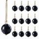 thumbnail image 4 of 8 Mini Adornos Navideños de Cristal Iridiscente, Prismas Redondos Atrapasoles con Cadena para Árbol y Decoración de Bodas【I】 Rkxzt, 4 of 8