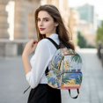thumbnail image 6 of FORMRS Mini Backpack Purse for Women Travel Daypack Casual Shoulder Bag, Seaside Leaves, 6 of 7