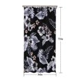 thumbnail image 5 of Pioneer Flower Floral Print Pattern Shower Curtain 36"x72" ,Bathroom Decorative Shower Curtains Set with 12 Hooks,Modern Waterproof Washable Shower Curtain, 5 of 6
